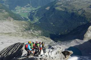 Abstieg vom Hochgall