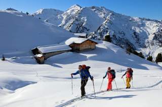 Aufstieg zum Hohen Kopf am vergangenen Wochenende.
