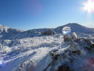 Winter auf der Rieder Hütte. Foto: Günter Hausjell