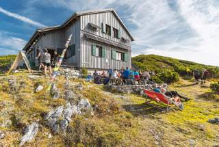 Rieder Hütte im Sommer