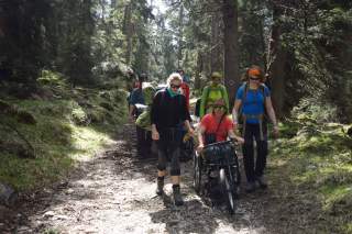 Inklusive Wanderung mit A.L.M.