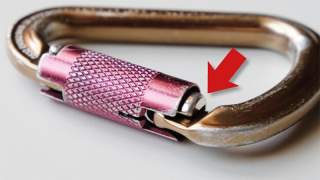 Karabiner mit verschlissener Mechanik.