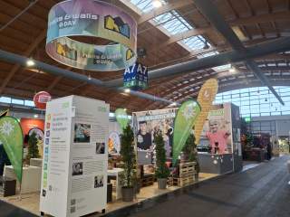 DAV-Messestand auf der Halls & Walls