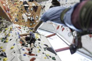 Klettern im Vorstieg