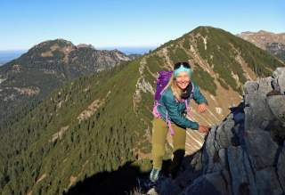 Auf der Kammtour vom Älpeleskopf zum Kreuzkopf.