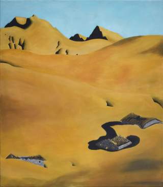 Ruinen der Almen im Sand