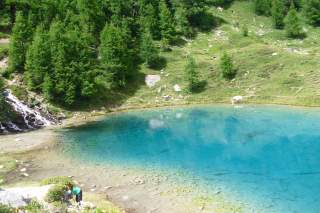 Lac Bleu im Val d'Hérens.
