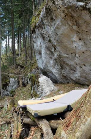Ebene Sturzfläche