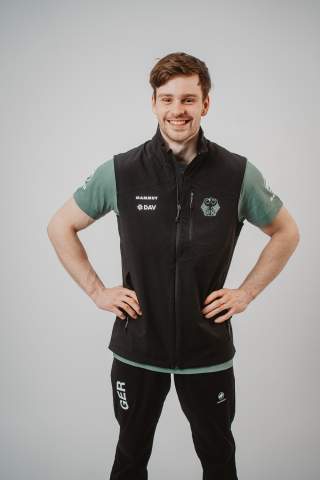Porträt Lasse von Freier vom DAV Kader Klettern.