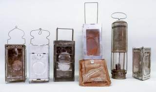 Sammlung historischer Laternen
