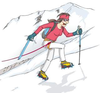 Einsatz Leichtbergstiefel