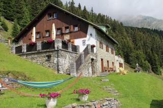 Außenansicht der Ludwigsburger Hütte