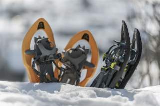 Schneeschuhe sind in verschiedenen Ausführungen erhältlich