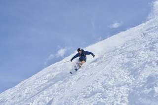 Skifahren im Gelände