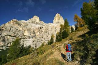 Aufstieg zum Monte Pelmo