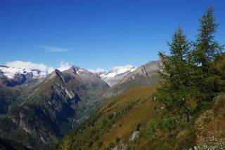 Panorama oberhalb des Virgentals mit Blick auf den Großvenediger, Foto: Jonas Kassner