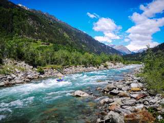 Wildwasser der Isel