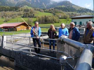 Besuch in der Kläranlage im Rahmen des Hüttentechnikseminars