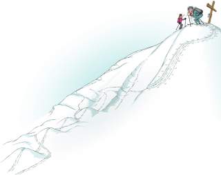Spuranlage auf Skitour