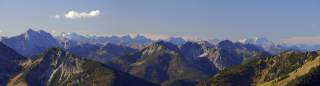 Panorama Mangfallgebirge