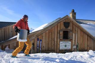Rauhekopfhütte Winter