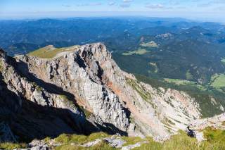 Morgendlicher Blick vom Kaiserstein Richtung Wienerwald.