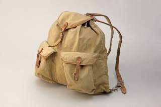 Alter Rucksack aus dem Nachlass H. Peter Sinclair