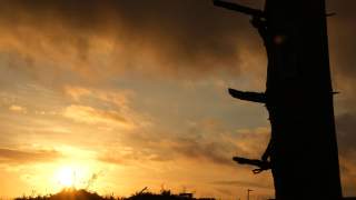 Sonnenuntergang auf dem Saar-Hunsrück-Steig