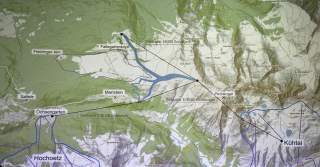 Pläne für Seilbahnen und Pisten zwischen Hochoetz und Kühtai
