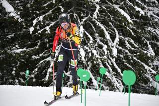 Tatjana Paller (DAV Tölz) läuft im EM-Sprintfinale auf Platz sechs