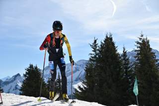 Marc Dürr (DAV Allgäu-Kempten) beim Individual Weltcup in Villars-sur-Ollon