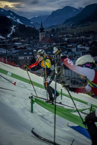Tatjana Paller (DAV Tölz) beim Sprint WC in Schladming (AUT)