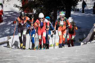 Die schnellsten Skimo Athletinnen
