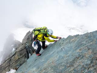 In der Hanglplatte des Stüdelgrates