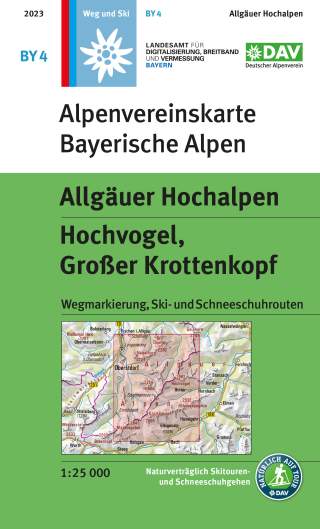 Titelblatt BY 04 Allgäuer Hochalpen, Hochvogel, Großer Krottenkopf (2023)