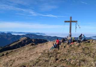 Gipfelkreuz der Winterstaude