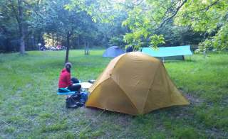 Zelt-Trekking im Spessart, Foto: Jonas Kassner