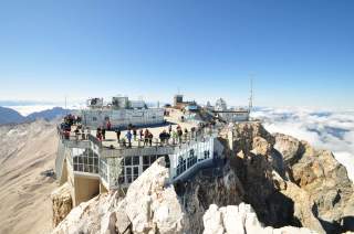 Münchner Haus auf der Zugspitze. Foto: Thomas Gesell