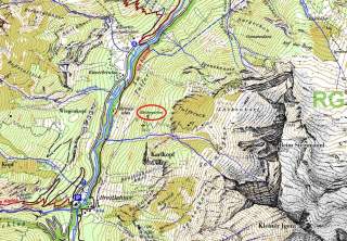 Darstellung eines Klettergartens im Zillertal