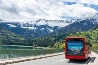 Klimafreundlich mit dem Bergbus