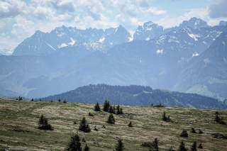 Blick von der Feichtenalm, Foto: Axel Klemmer