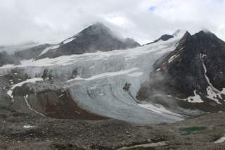 Gletscherabbrüche sind eine klassische Auswirkung des Klimawandels.