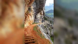 Steig in den Berchtesgadener Alpen