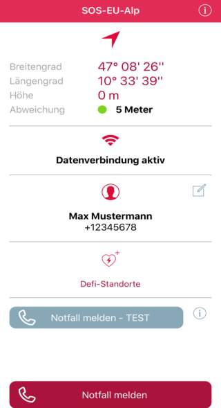 APP-Benutzeroberfläche Smart Phone Display