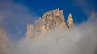 Fünffingerspitze im Nebel