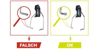 Überprüfungsaufruf Edelrid Steigeisen