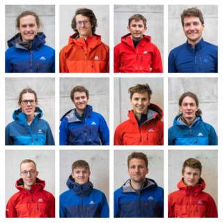 Das sind die 12 neuen Teammitglieder. Fotos: DAV/Philipp Abels