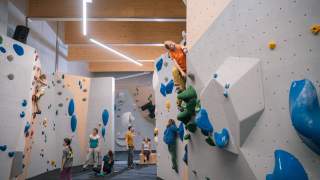Die neue Boulderhalle in Bildern