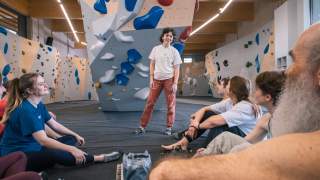 Die neue Boulderhalle in Bildern
