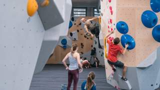 Die neue Boulderhalle in Bildern